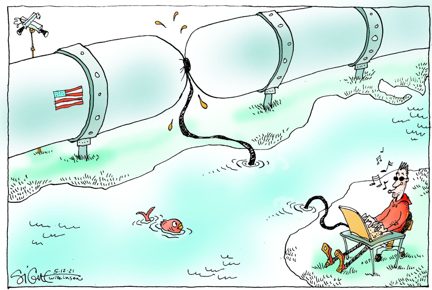 Signe Wilkinson cartoon
